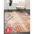 thumbnail image 3 of Unique Loom Sedona Vintage Modern Over-Dyed Rug 10'6x16'5 Rectangle Multi/Beige, 3 of 5