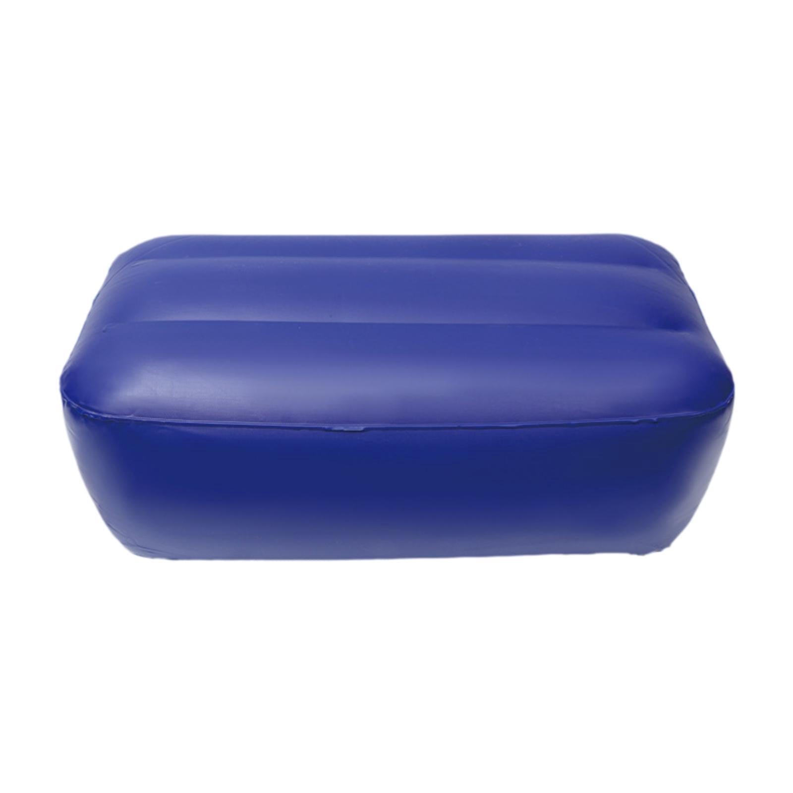 funtasica Inflatable Boat Seat Cushion Kayak Seat Pad 57x37cm Soft PVC Fishing Cushion for Fishing Boats Canoe Floating Outdoor Camping