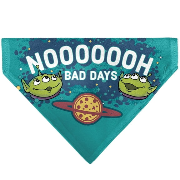 Disney Pet Bandana Toy Story Aliens Noh Bad Days Pizza Planet Pose Blues Slip On Collar Bandana Only