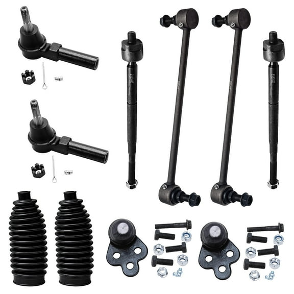 Detroit Axle - 2005 2006 2007 2008 2009 2010 Chevy HHR Cobalt Pontiac G5 Pontiac Pursuit Ball Joints   Inner & Outer Tie Rod Kit   Sway Bar Links