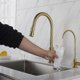 thumbnail image 3 of Brushed Gold Drinking Water Purifier Faucet, Stainless Steel Reverse Osmosis Systems Kitchen Water Filter Tap, 3 of 3