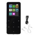 thumbnail image 2 of MP3 Player with Speaker Earphone, Portable HiFi Lossless Sound MP3 Mini Music Player, Voice Recorder E Book HD Screen 1.8 Inch Black Support Up to 64GB, 2 of 7