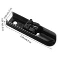 thumbnail image 3 of OULII Guitar Hardtail Bridge Metal Black Reduces Friction Practice 1Pack, 3 of 8