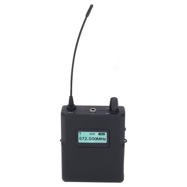 Récepteur IEM Sans Fil Numérique, Récepteur IEM Sans Fil Anti-Interférence 560-596MHz Écran LCD pour Performance en Direct