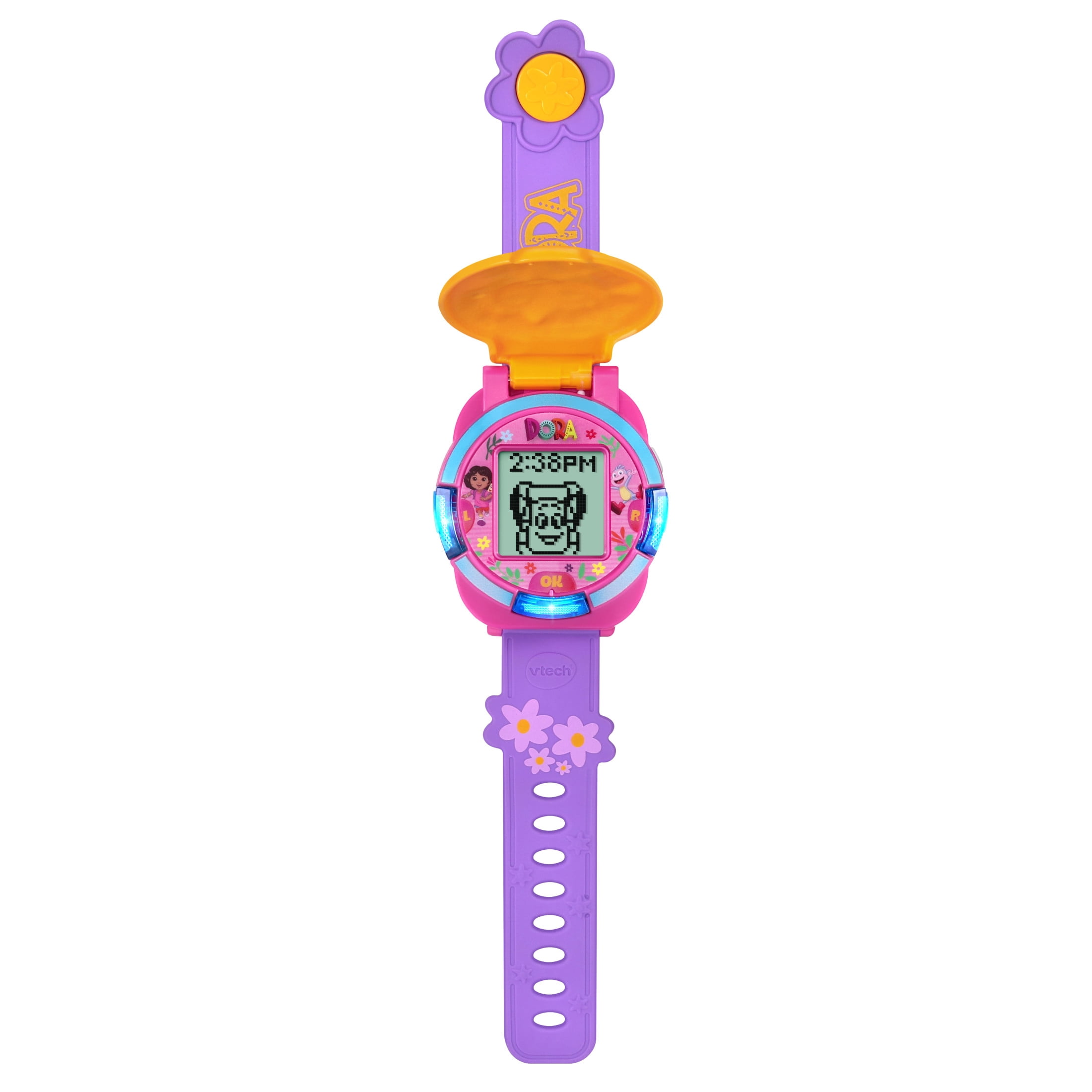 VTech Dora Time for Learning Adventure Kids Interactive Watch, Ages 3-6