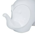 thumbnail image 5 of DecMode 8"W, 7"H Stoneware Contemporary Sculpture, White, 2-Piece, 5 of 8