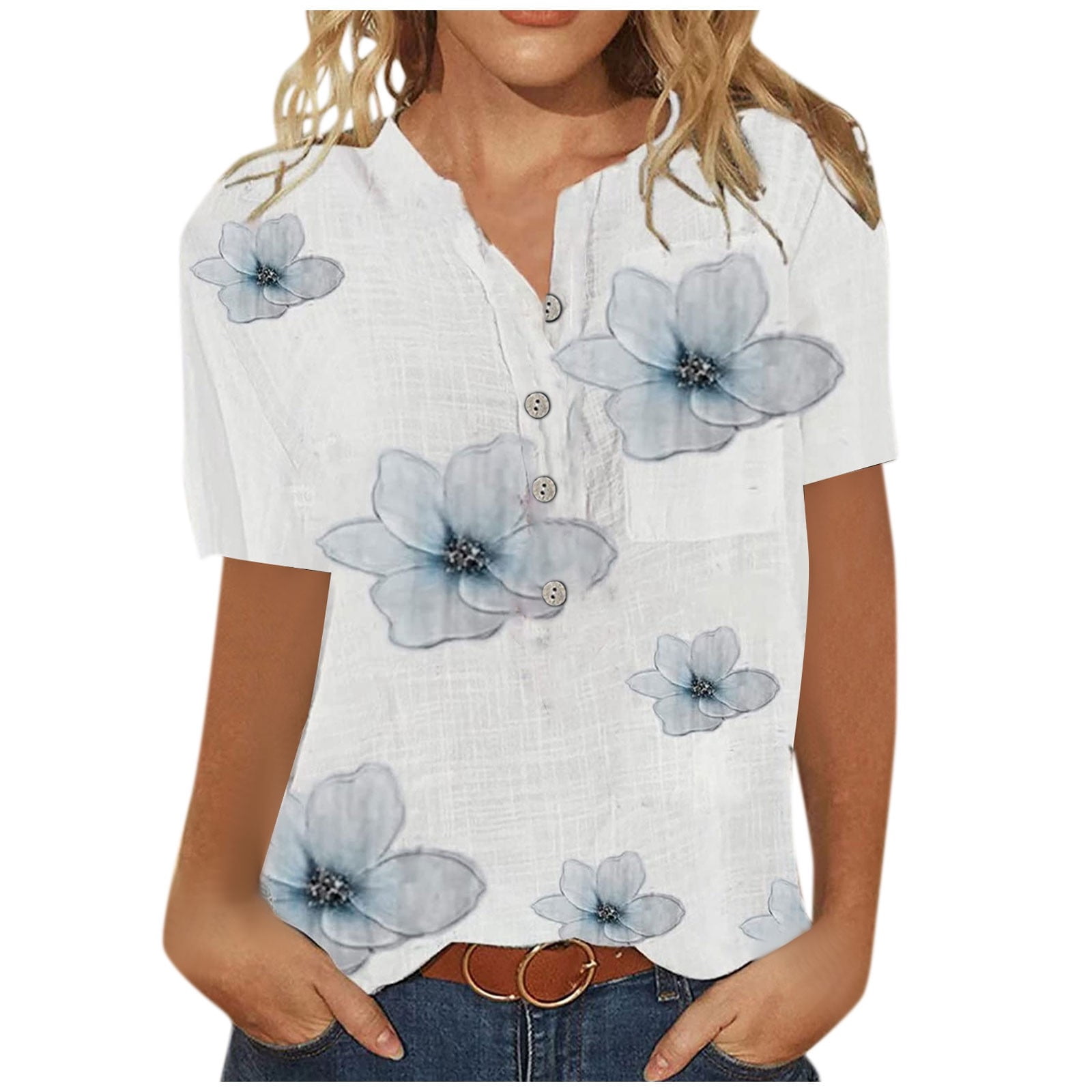 Usupdd Womens Tops Casual Fashion 