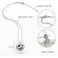 thumbnail image 5 of Cremation Jewelry for Ashes Motorcycle Eagle Deisgn Stainless 316L Steel Pendant Memorial Urn Necklace Ashes Holder Keepsake Memorial Pendant, 5 of 7