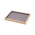 thumbnail image 4 of Bandeja organizadora de joyas plana de madera apilable, tamaño 35 x 24 x 3 cm Estilo A, 4 of 9