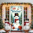 thumbnail image 4 of Cache-porte de Noël, Rideau de Porte Père Noël, Bannière de Porte Festive des Fêtes, Décoration Murale et de Fête Réutilisable pour la Maison Intérieure et Extérieure^, 4 of 6