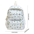 thumbnail image 2 of Mochila para Mujeres Portátiles Floral Múltiples Bolsillo Gran Capacidad La Escuela Informal, 2 of 7