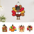 thumbnail image 4 of Loyerfyivos Thanksgiving Decorations Turkey For Door Autumns Welcome Porch Decor Fall Door Decorations Hanging Decor Cute Turkeys Hanging Gives Thanks Decoration For Indoor, 4 of 7