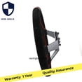 thumbnail image 4 of 14" Ralliart Suede Leather Deep Dish Drift Steering Wheel for Mitsubishi -, 4 of 4