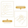 thumbnail image 3 of WRISTBIQUE 4Ud Trellis De Metal Dorado Para Plantas De Interior Ideal Para Enredaderas Y, 3 of 8