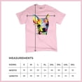 thumbnail image 5 of Tee Hunt Dean Russo Cute Chihuahua T-Shirt Neon Colorful Dog Men's Tee, Light Pink, 4X-Large, 5 of 5