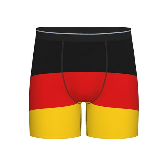 Men Boxer Briefs Fly German Flag Funny Cool Underwear For Men