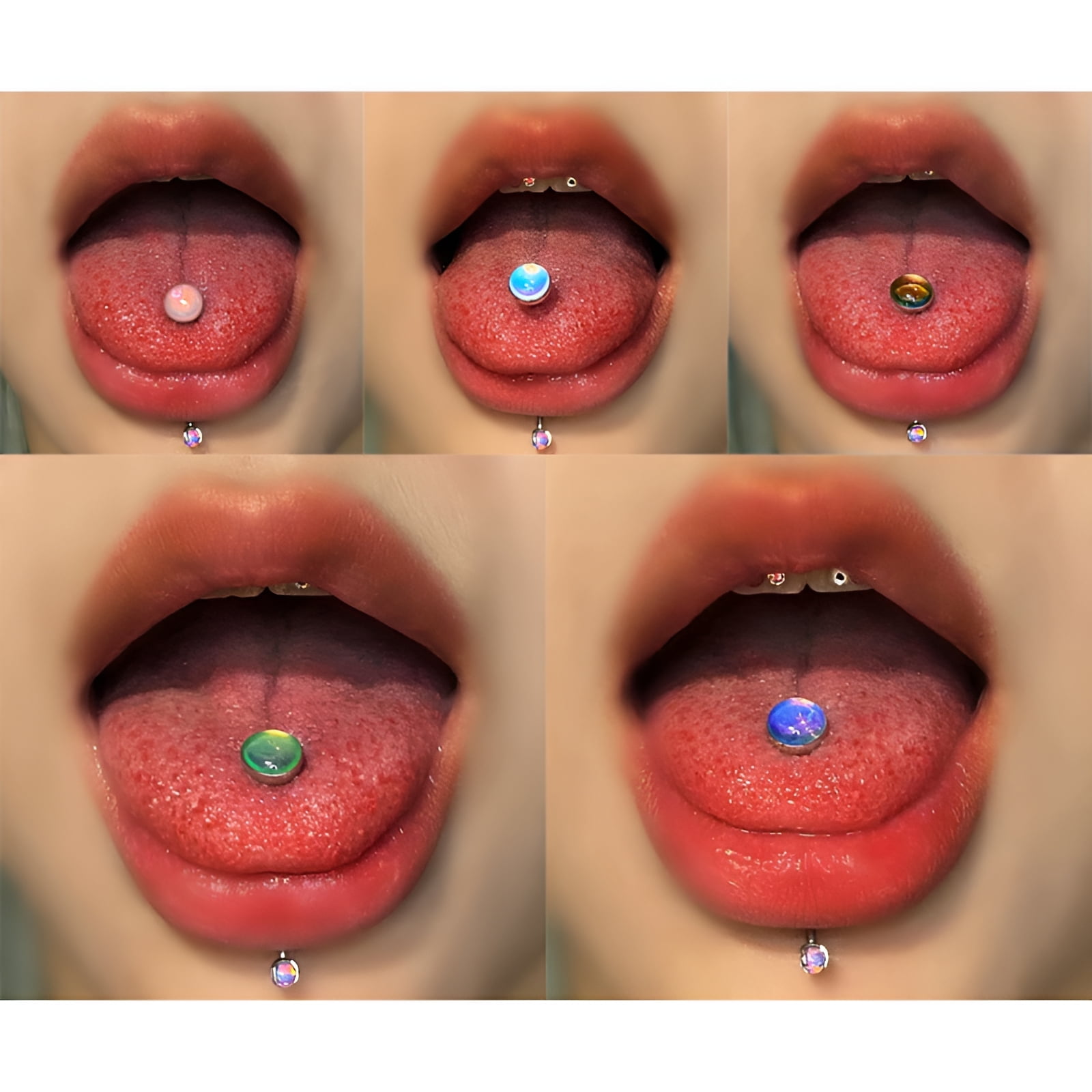 Multiple Tongue Piercings Multiple Tongue Rings 2025