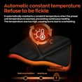 thumbnail image 2 of Car Seat Heater, Black Universal 12V Car Heated Seat Cushion, Cigarette Lighter Heated Seat Cushion, Temperature Adjustable, Fast Heating, Soft Warm Heating Pad for Most Auto (Driver), 2 of 8