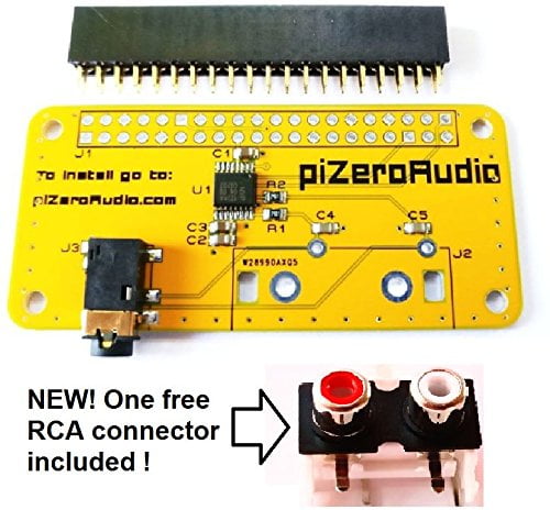 RASPIAUDIO Audio DAC Hat Sound Card Pi3B+ Better Quality Than USB Pi2 Pi3 for Raspberry PI4 All Models Pi Zero Audio+V2 Pi3B 