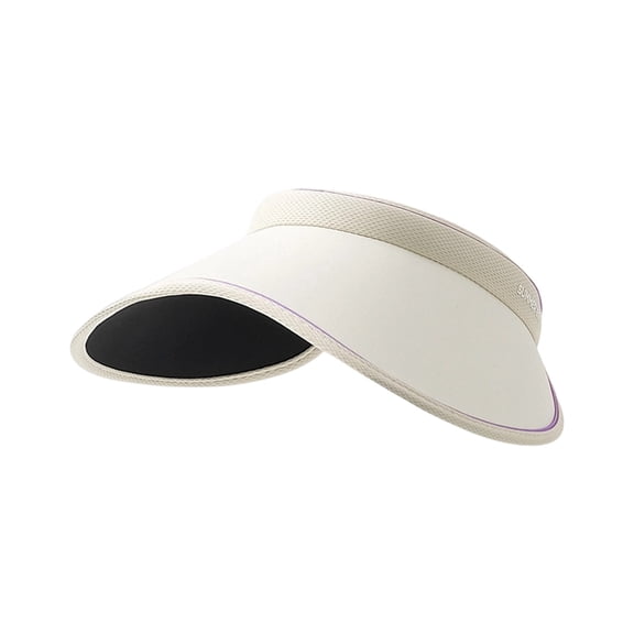 FUZHIQ Wide Brim Sun Visor Hat for Women, UPF 50 UV Protection Ice Silk Cool Cap, Adjustable Full Face Shade Hat for Summer Cycling Commute Beach Vacation Outdoor