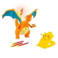 thumbnail image 1 of Figura Pokémon Charizard Deluxe con Pikachu y Flame Projectil, 1 of 1
