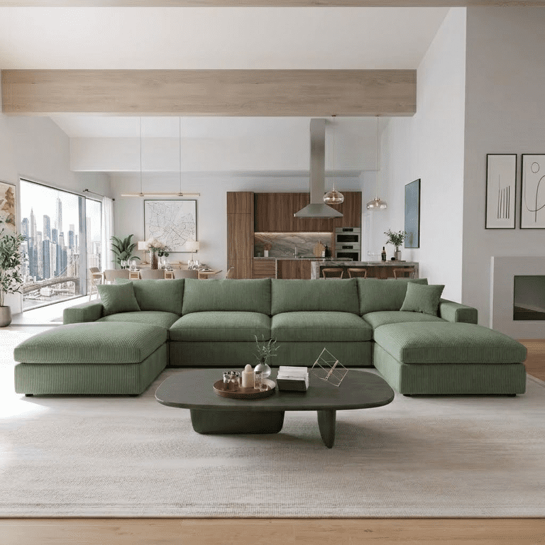 Howcool Cloud Couch Modular Sectional Sofa 6 Seat 134