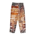 thumbnail image 5 of Naloa Hand Drawn Vintage Coffee Print Women’s Ultra-Soft Comfy Pajama Lounge Pants with Pockets & Drawstring, 5 of 8
