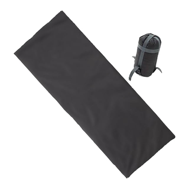 Saco de Dormir Tipo sobre, Saco de Dormir Individual con Saco de Compresión, Saco de Dormir para Acampar Al Aire Libre, Accesorios de Viaje para Escal Gris