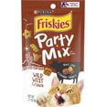 thumbnail image 2 of Purina Friskies Party Mix Cat Treats, Wild West Crunch, Made with Beef, Liver & Cheddar Flavors, Helps Keep Teeth Clean, Adult Cat Treats, 2.1 OZ Pouch (Pack of 3), 2 of 5