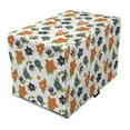 thumbnail image 1 of Floral Dog Crate Cover, Romantic Pattern with Cartoon Abstract Flowers Leaves on Pastel Twig Branches, Easy to Use Pet Kennel Cover Small Dogs Puppies Kittens, 7 Sizes, Multicolor, by Ambesonne, 1 of 6