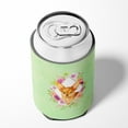 thumbnail image 4 of Toy Terrier Green Flowers Can or Bottle Hugger, 4 of 5