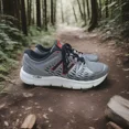 thumbnail image 1 of New Balance 775 V2 Cush Shoes Lace Up Running Silver/Red Mens Size 9.5 DM, 1 of 5