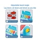 thumbnail image 4 of Baby Gyms Play Mats Material ABS Baby Kick Play Piano Gym Mat con Luz de Sonido 5 Juguetes Enlazables para Actividades Infantiles ANGGREK Otros, 4 of 8