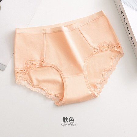 

QWZNDZGR2pcs/lot Sexy Lingerie Teen Lace Underwear Women Cotton Panties Mid Waist Seamless Women s Briefs Breathable Soft Underpants