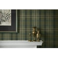 thumbnail image 3 of Harry & Grace Greenery Thornbury Tailored Plaid Peel and Stick Wallpaper - 20.5 in. W x 18 ft. L Roll, 3 of 7