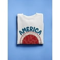 thumbnail image 3 of America Vibes Sweatshirt Men -Image by Shutterstock, Male Large, 3 of 4