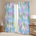 thumbnail image 2 of Homewish Blue Purple Gradient Blackout Curtains Set of 2 (52x84 Each),Classic Contemporary Curtain, 2 of 6