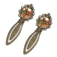 thumbnail image 2 of Cactus Vintage Copper-Colored Lace Bookmarks: Stainless Steel Reading Accessories and Bookmarks, 2 of 5