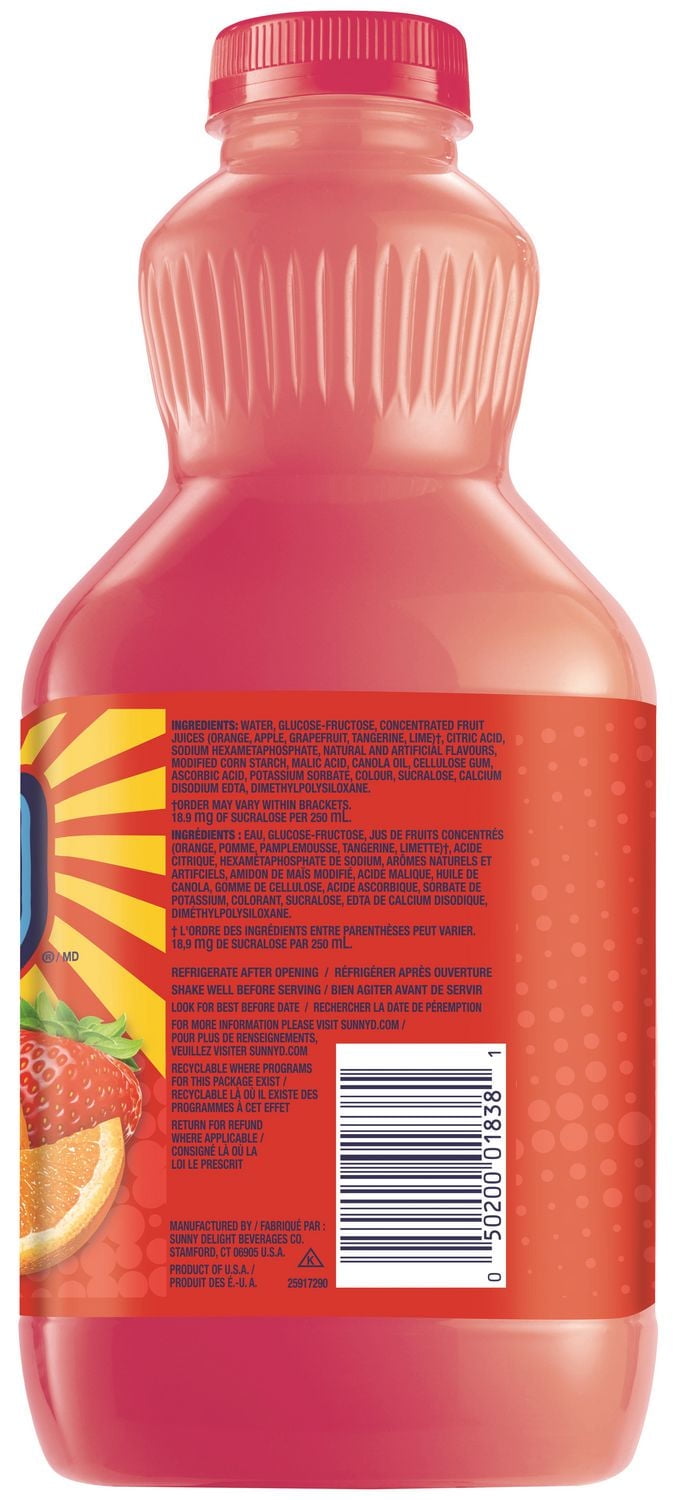 Sunny D Orange Fraise