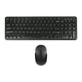 thumbnail image 4 of PloutoRich Wireless Keyboard and Mouse Combo, Ultra Slim Silent Full-Size Computer Keyboard Mouse Set with 2.4G USB Receiver & Keyboard Cover for Laptop Computer PC Desktop(Black), 4 of 11
