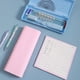 thumbnail image 1 of Frosted Striped Pencil Case Study Large Capacity Stationery Storage Pencil Case Pen Box Deals Of The Day Clearance Gifts For Womem/Men, 1 of 9