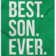 thumbnail image 2 of Best Son Ever Relatives Family Men's Long Sleeve Tee T Shirt Brisco Brands 3X, 2 of 6