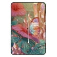thumbnail image 2 of Crystal Garden Iridescent Butterfly Hibiscus Flower Outdoor Picnic Blanket, Foldable Waterproof Beach Mat, Portable Beach Blanket for Beach Camping, Hiking, Family Concerts, 2 of 8