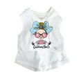 thumbnail image 1 of Hiiyo Big Girls Outfits Graphic Hooded Tank Top Shorts Set Summer Sports Tracksuit, 1 of 4
