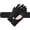 Black, variant on Caywon Summer Outdoor UV-Protection-Sunblock-Gloves Full Finger Touchscreen Driving Gloves for Women Cyling Riding Summer Outdoor Gloves