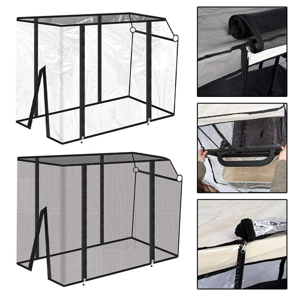 Arkzeo Camping Wagon Cart Trolley Rain Cover Garden Wagon Stroller Cart Mesh Net Cover Rain Cover