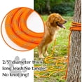 thumbnail image 3 of Long Dog Leash 30ft 50ft Reflective Training Heavy Duty Rope Dog Leash for Small Medium Large Dogs, 3 of 7