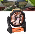 thumbnail image 1 of Ventilador de Camping Con Linterta LED, Ventilador de Tienda de Campaña para exteriores Con Batería Recargable de 8000 Mah Con 4 Velocidadas, Ventilador de Escritorio USB PARA, 1 of 7