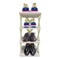thumbnail image 5 of Czzoypi Shoe Rack Multi Layer Shoe Rack Household Small Shoe Cabinet Economic Dormitory Door Shoe Rack Installation Folding Shoe Cabinet, 5 of 5