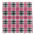 thumbnail image 2 of Ambesonne Checkered Shower Curtain, Plaid Tartan English Tile, 69"Wx70"L, Pink Eggshell, 2 of 4